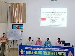 A Seminar at  Atma Malik Institute of Technology and Research (AMRIT, Thane)