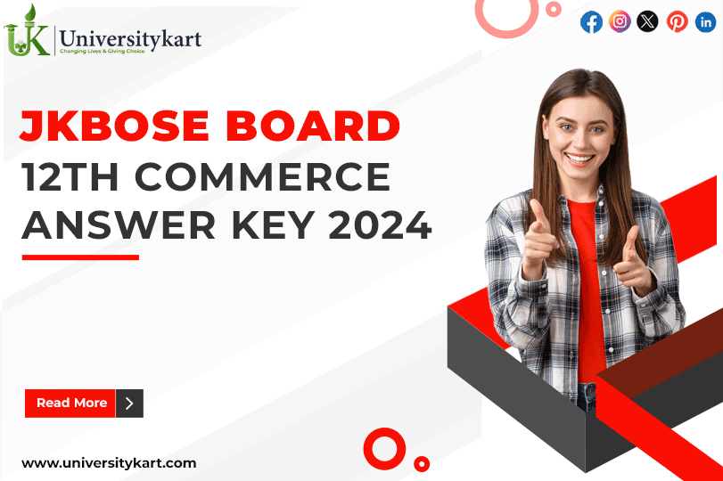 JKBOSE BOARD 12th Commerce Answer Key 2024