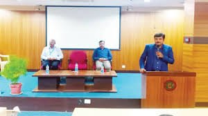 Staff Meeting at Vesveswaraiah Technological University in 	Bangalore Urban